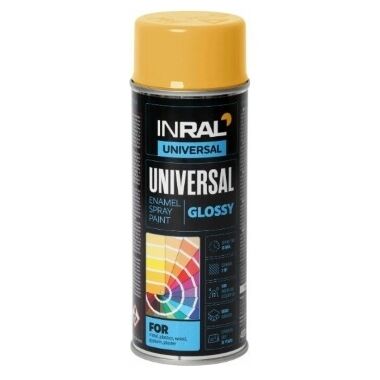 Universāla krāsa meloņu dzeltena glancēta, 400 ml