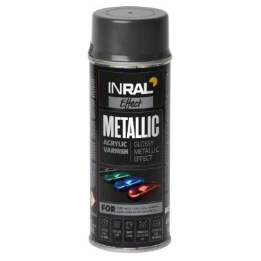 Universāla krāsa melna metāliska, 400 ml