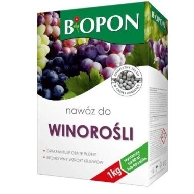 Mēslojums vīnogām Biopon, 1 kg