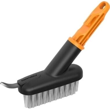 Birste bruģa tīrīšanai ar skrāpi OneClick. Fiskars