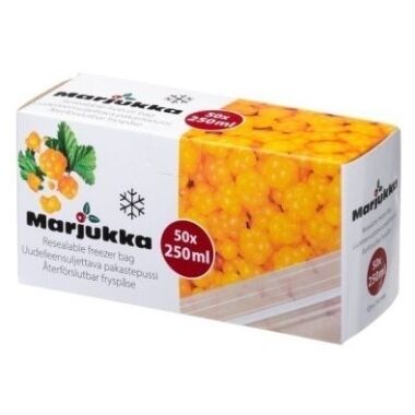 Maisiņi saldēšanai 50 gab. Marjukka 0,25 L