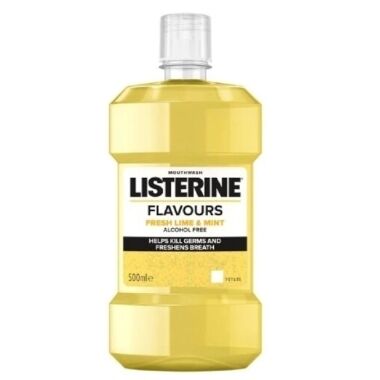 Mutes skalošanas līdzeklis Lime Mint Listerine, 0,5 L